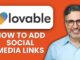 How To Add Social Media Links in Lovable AI 🔗 Quick Guide to Connect Your Website to Platforms