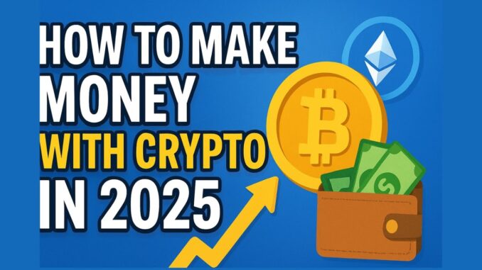 How to Make Money with Crypto in 2025 (Beginner-Friendly Strategies That Actually Work)