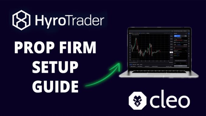 HyroTrader Crypto Trading Prop Firm Setup Guide on Cleo