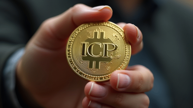 An Image Showing ICP Token