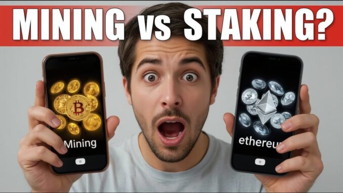 Mining vs Staking: Beginner-Friendly Guide to Crypto Security