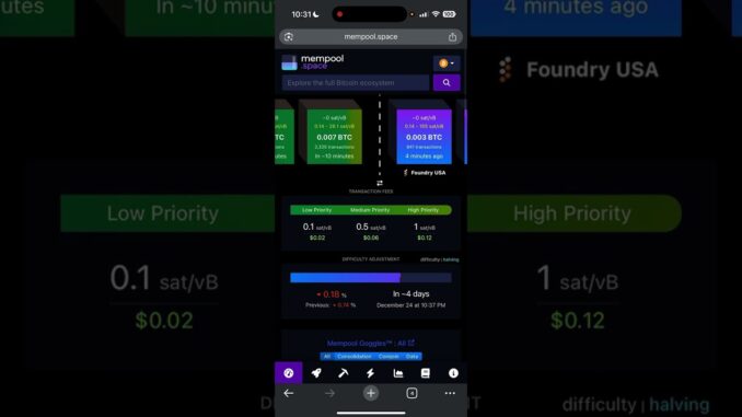 ViaBTC Quick Crypto Mining Update - Saturday 20 Dec ‘25 - Red & Green for Christmas - Bhutan ₿ news