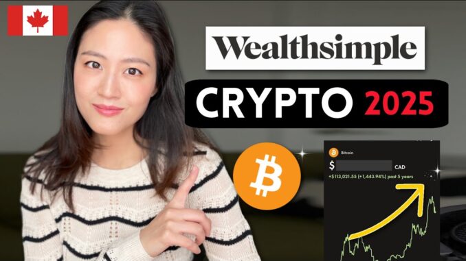 Wealthsimple CRYPTO 2025: Buy Bitcoin in Canada (Easy Tutorial for Beginners)