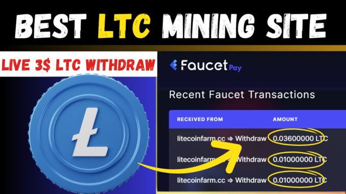 Best LTC Mining Website 2026 🤑 | Crypto Cloud Mining | Crypto Mining Platform