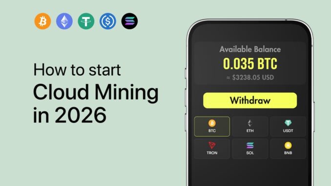 How to Mine Crypto Without Hardware in 2026 (Step-by-Step Guide)