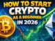 How to start crypto in 2026 for beginners