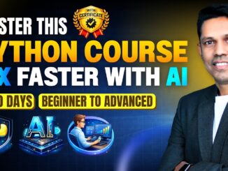 Python for Beginners 2026 🚀 | AI Powered | Zero to Advanced | FREE