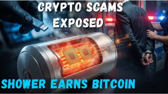 Shower Earns Bitcoin | Home Mining Goes Real | Crypto Scams Exposed