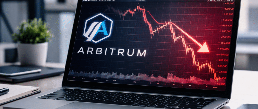 ARB price prediction as $56.9 million worth of capital exit Arbitrum network