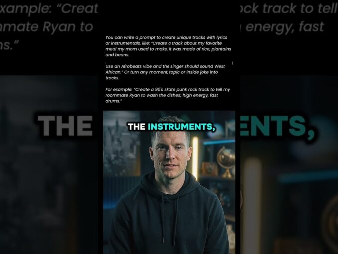 Better prompts make better AI music. Follow for AI news #ai #ainews #lyria3 #music #tech