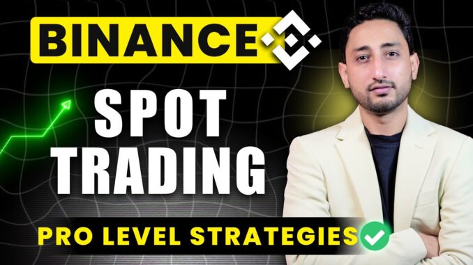 Binance Spot Trading for Beginners | Binance Spot Trading Buy and Sell Full Course
