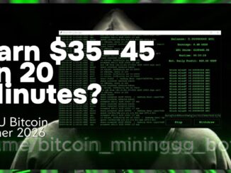 Earn $35–45 in 20 Minutes? Testing New CPU Bitcoin Miner 2026 – No GPU, No Rig Needed!