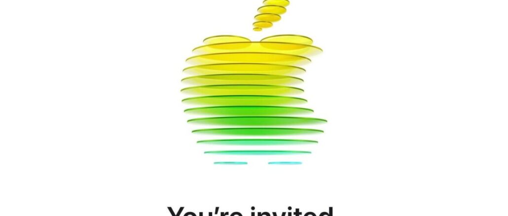Apple event invite