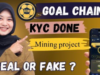 Goal Chain Mining App Complete Guide 2025 | How to Work & Mine GCM Token | GCM Token Price & Rate