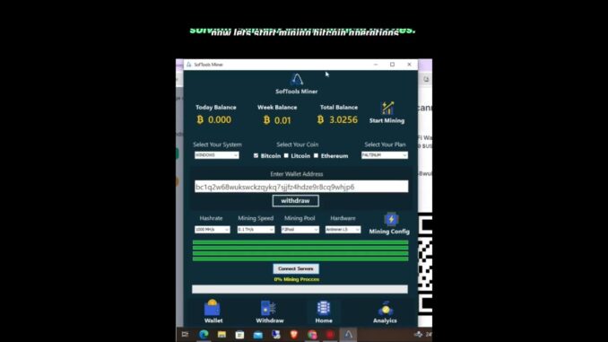 How to Mine Bitcoin on Your Laptop in 2026 – SofTools Miner Tutorial! 🚀💰  #cryptomining2026