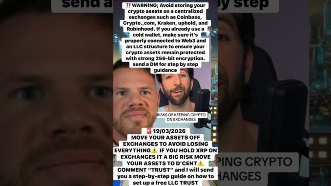 COMMENT “TRUST” and I will send you a step-by-step guide on how to set up a free LLC TRUST🚨XRp News