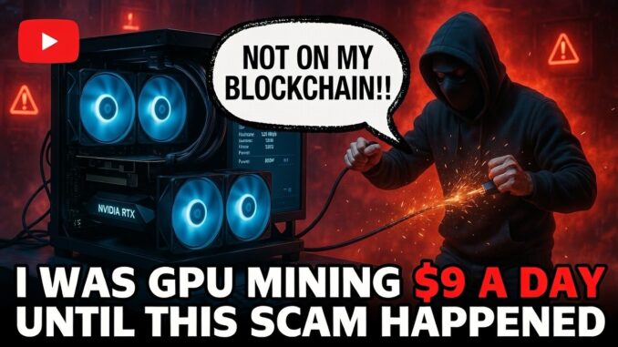 Crypto Mining $9 Per GPU?  WTF - Centralization Exposed