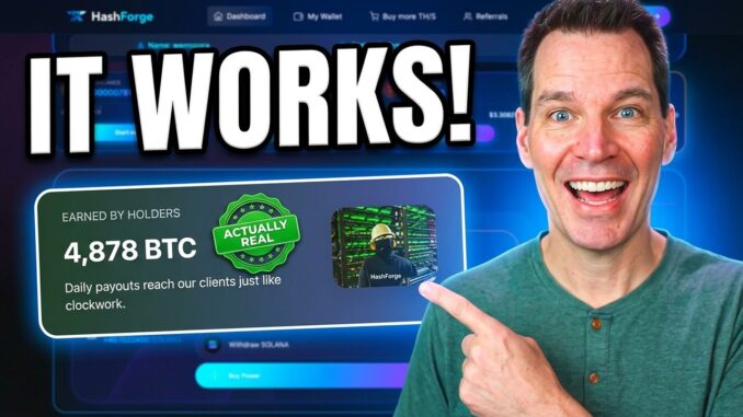 Hashforge Cloud Mining | Actually Real Infrastructure?