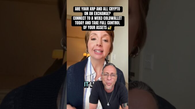 Most beginners think crypto gets "moved" into a cold wallet