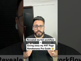 Revealed my full AI video workflow + Giving away my Prompt Guide Free | #freeguide #aivideocreation