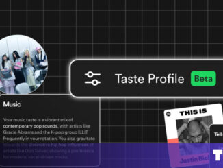 Spotify launches Taste Profile editor