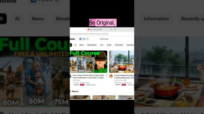 AI videos are allowed but watch out for this #aivideo #ai #news