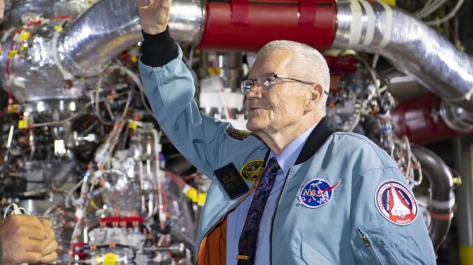 Artemis II broke Fred Haise's distance record, but he is happy to pass it on