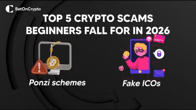Biggest Crypto Scams Beginners Are Falling For in 2026