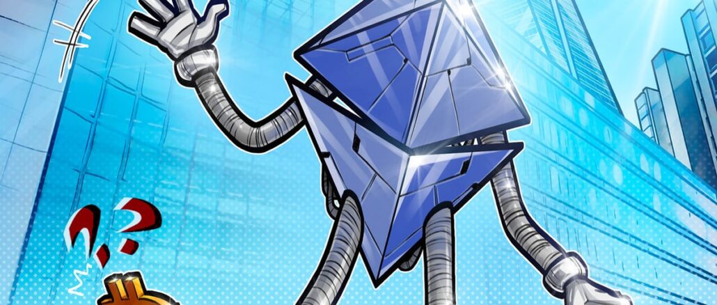 Ethereum Risks 10% Dip Versus Bitcoin Despite ETH Staking Milestone