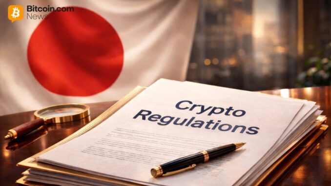 Japan Advances Crypto Regulation Overhaul, Aligning Digital Assets With Traditional Financial Market Frameworks – Regulation Bitcoin News