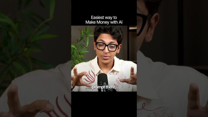 Make Money With AI as a Beginner 💸