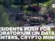 Residents push for moratorium on data centers, crypto mining