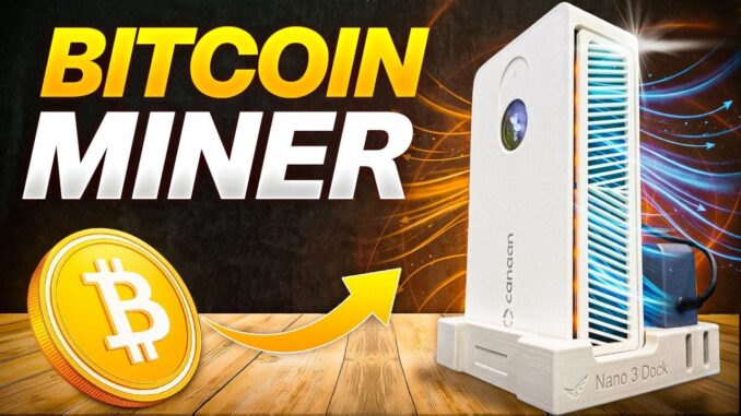 The Perfect BEGINNER Home BITCOIN Miner