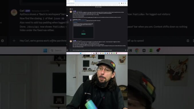 Vibe Coding the Parchment App: Project Skill Guide for Claude AI #shorts
