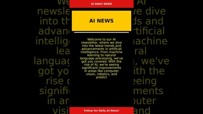 AI News #Shorts