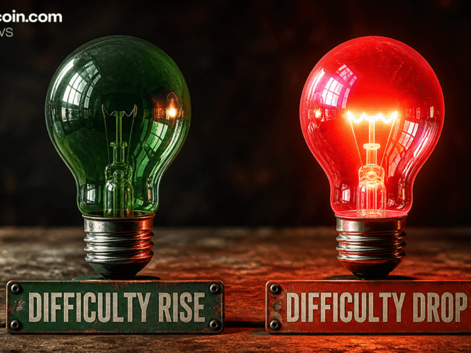 Bitcoin Difficulty Falls 2.3% as Hashrate Slips Below 1 ZH/s and Block Times Slow