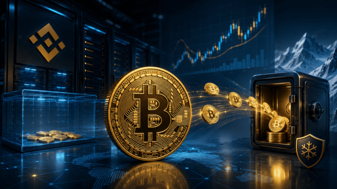 Bitcoin Supply Shock? Binance Flags 500k BTC Leaving Exchange