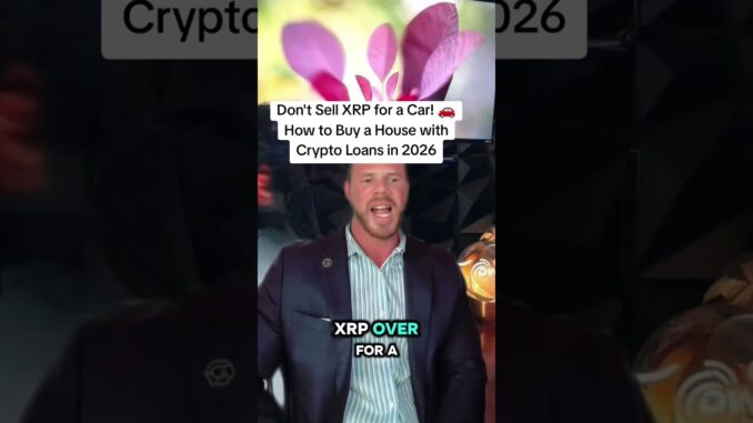Don't Sell XRP for a Car! 🚗 How to Buy a House with Crypto Loans in 2026