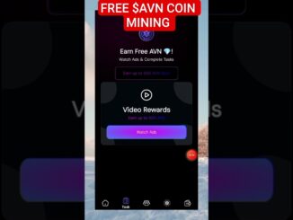 Free Aventra AVN Coin mining airdrop #shorts