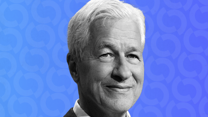 'He’s Full of Shit': JP Morgan's Jamie Dimon Takes Aim at Coinbase CEO Over Clarity Act