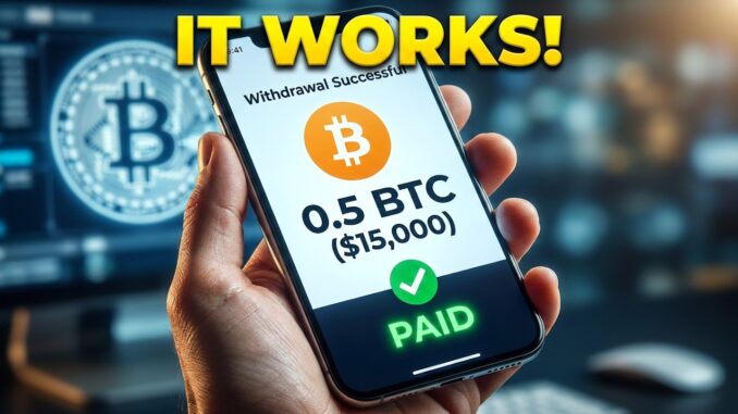 How I Earned High Profits with This Bitcoin Mining Software (Live Withdrawal Proof & Setup)
