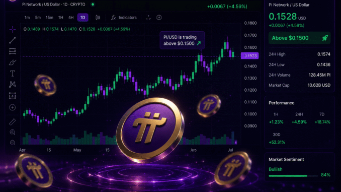 The PI/USD chart could flip bullish soon