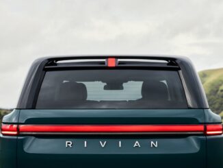rear view of Rivian R2