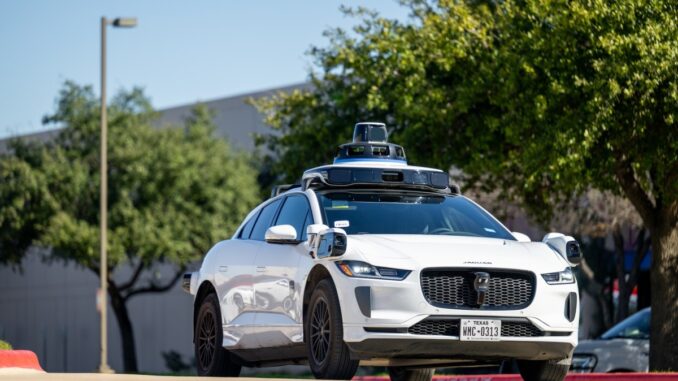 A Waymo vehicle