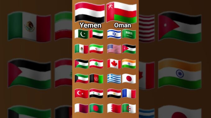 اليمن 🇾🇪 ضد عمان 🇴🇲 الدول الداعمة2026 #countryballs #ai #news #yemen #oman #shorts #shia #sun #gulf