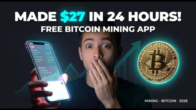 Discovered the Best Free Bitcoin Mining App for Beginners!
