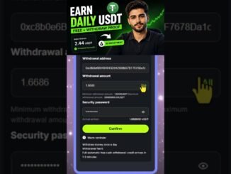 Fastest way to withdraw USDT earnings #crypto #mining #tips