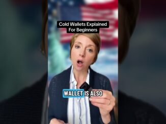 Here is the simplest explanation of a cold wallet perfect for crypto beginners!#shorts #viral #fyp