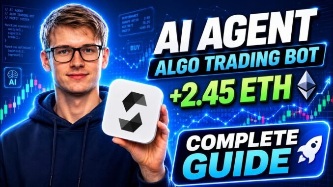 My AI Agent Crafted an Algo Trading Bot - Complete Guide