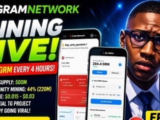 NEW Telegram Mining App Paying?  GRAMNETWORK $GRM Mining Tutorial | Free Crypto Mining Opportunity